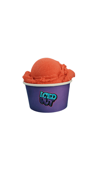 Cup of Very Strawberry Philly water ice