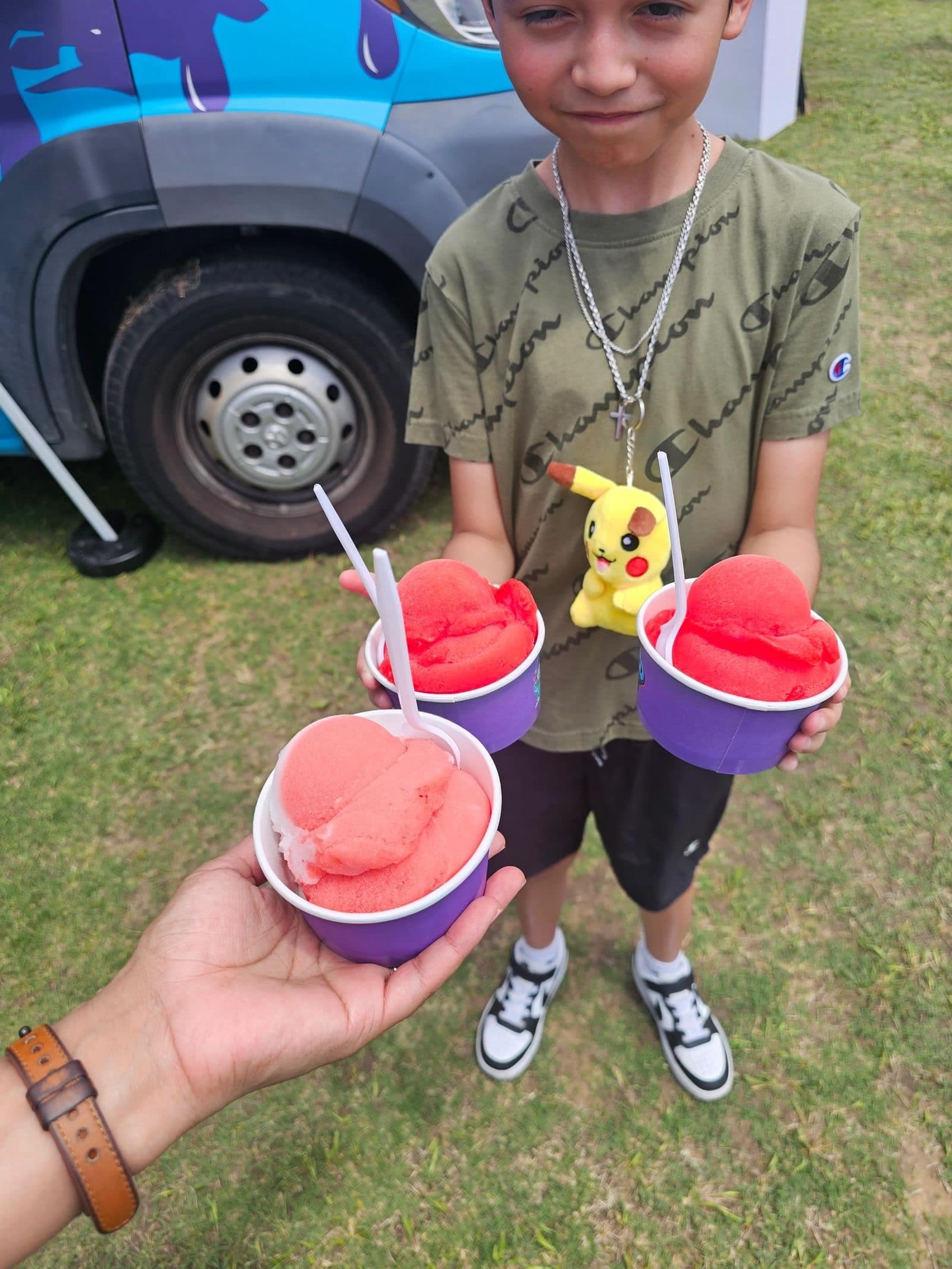 A smooth scoop of authentic Philly water ice